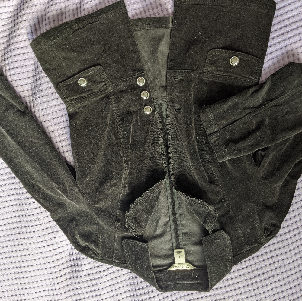Velvet black Blazer